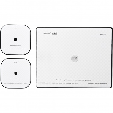 Logo trade promotional giveaways picture of: Brite-Mat® mouse mat and coaster set combo 3