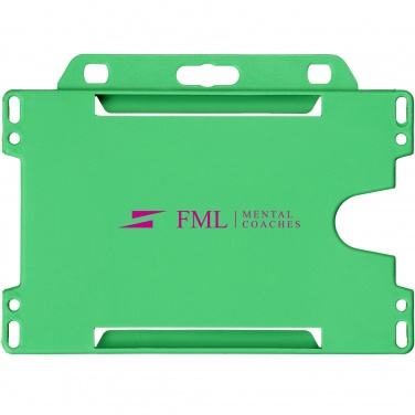Logo trade advertising products picture of: Vega plastic card holder