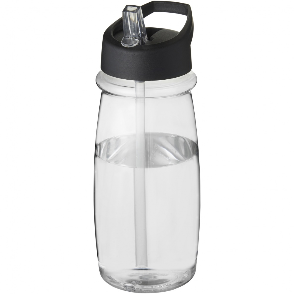 Logo trade promotional giveaways image of: H2O Active® Pulse 600 ml spout lid sport bottle