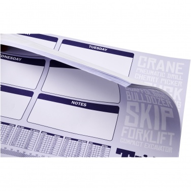 Logo trade promotional products image of: Desk-Mate® A2 notepad