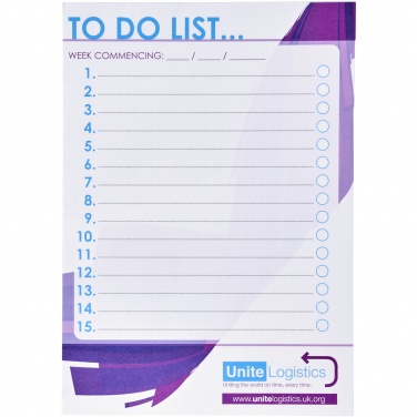Logo trade business gift photo of: Desk-Mate® A5 notepad