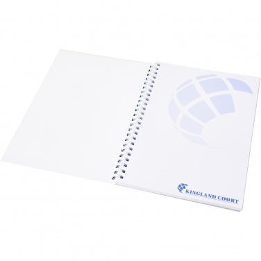 Logo trade promotional giveaways picture of: Desk-Mate® wire-o A5 notebook PP cover