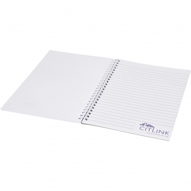 Logo trade promotional gifts picture of: Desk-Mate® spiral A4 notebook