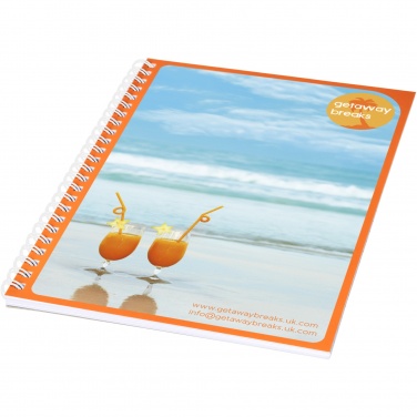 Logotrade promotional product image of: Desk-Mate® A5 notebook synthetic cover