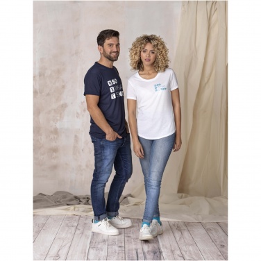 Logo trade corporate gift photo of: Jade short sleeve women's GRS recycled t-shirt