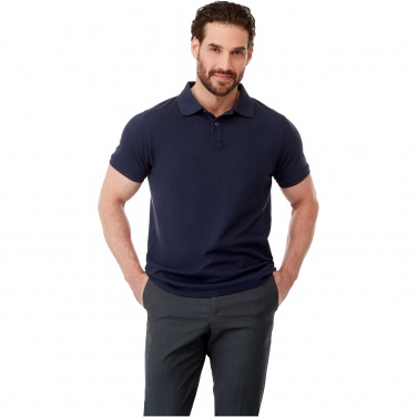 Logo trade promotional gifts picture of: Beryl short sleeve men's organic recycled polo