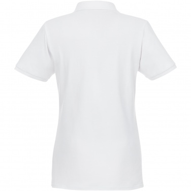 Logo trade promotional giveaways picture of: Beryl short sleeve women's organic recycled polo