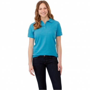 Logo trade promotional items image of: Beryl short sleeve women's organic recycled polo
