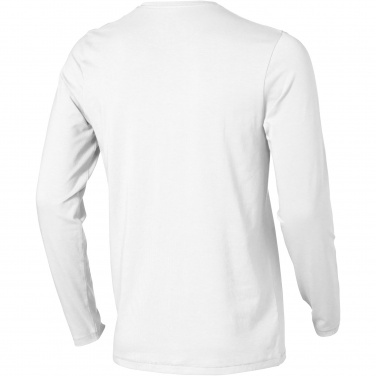 Logo trade promotional products picture of: Ponoka long sleeve men's organic t-shirt