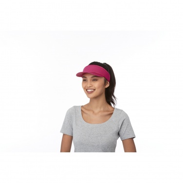 Logo trade promotional merchandise image of: Hera sun visor