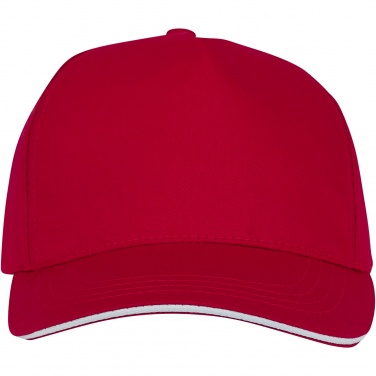 Logotrade promotional item image of: Ceto 5 panel sandwich cap