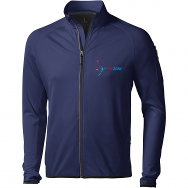 Logo trade promotional products picture of: Mani men's performance full zip fleece jacket