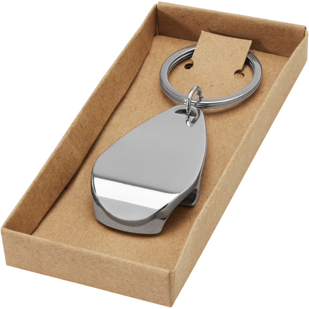 Logotrade promotional merchandise image of: Don bottle opener keychain