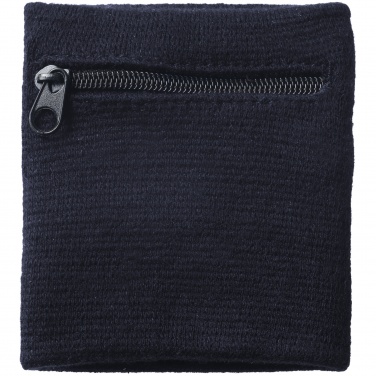 Logo trade promotional merchandise picture of: Brisky performance wristband with zippered pocket