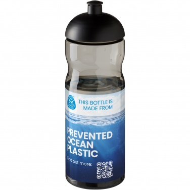 Logo trade promotional products image of: H2O Active® Eco Base 650 ml dome lid sport bottle