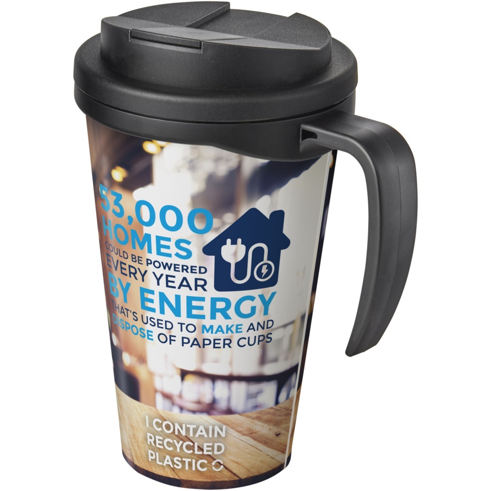 Logo trade promotional merchandise picture of: Brite-Americano® Grande 350 ml mug with spill-proof lid