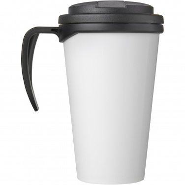 Logo trade promotional merchandise image of: Brite-Americano® Grande 350 ml mug with spill-proof lid