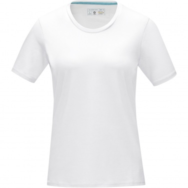 Logo trade promotional merchandise photo of: Azurite short sleeve women’s organic t-shirt