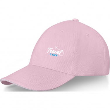Logo trade corporate gift photo of: Darton 6 panel sandwich cap