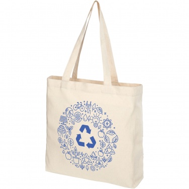 Logotrade business gift image of: Pheebs 210 g/m² recycled gusset tote bag 13L