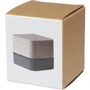 Logotrade promotional merchandise picture of: Aira wheat straw Bluetooth® speaker