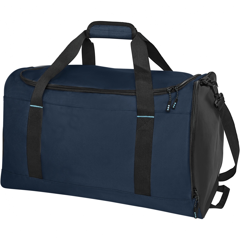 Logo trade business gifts image of: Baikal GRS RPET duffel bag 40L