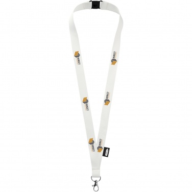 Logotrade advertising products photo of: Tom recycled PET lanyard with breakaway closure