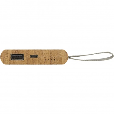 Logotrade advertising product picture of: Tulda 5000 mAh bamboo power bank