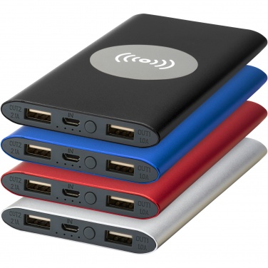 Logo trade promotional products image of: Juice 8000mAh wireless power bank