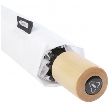 Logo trade promotional gifts picture of: Birgit 21'' foldable windproof recycled PET umbrella