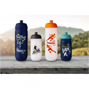 Logotrade promotional giveaway picture of: HydroFlex™ Clear 500 ml squeezy sport bottle