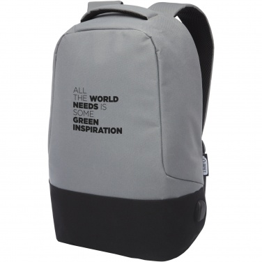 Logo trade advertising products picture of: Cover GRS RPET anti-theft backpack 18L