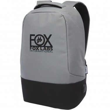 Logo trade promotional product photo of: Cover GRS RPET anti-theft backpack 18L