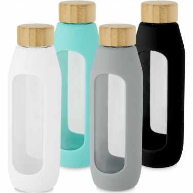 Logotrade advertising product image of: Tidan 600 ml borosilicate glass bottle with silicone grip