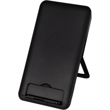 Logotrade promotional giveaway picture of: Loop 10W recycled plastic wireless charging pad with phone stand