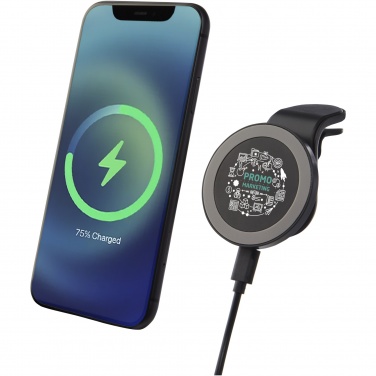 Logo trade promotional products picture of: Magclick 10W wireless magnetic car charger