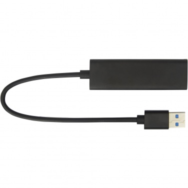 Logo trade promotional merchandise photo of: ADAPT aluminum USB 3.0 hub