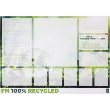 Logotrade promotional giveaways photo of: Desk-Mate® A2 recycled notepad