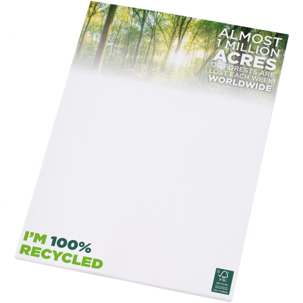 Logotrade promotional gifts photo of: Desk-Mate® A4 recycled notepad