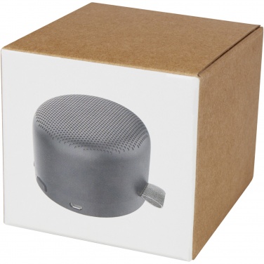Logo trade promotional gifts image of: Loop 5W recycled plastic Bluetooth speaker