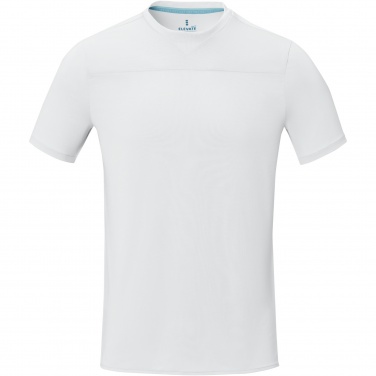 Logo trade promotional giveaways image of: Borax short sleeve men's GRS recycled cool fit t-shirt
