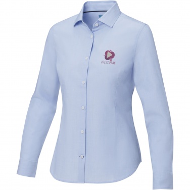 Logo trade advertising products picture of: Cuprite long sleeve women's organic shirt