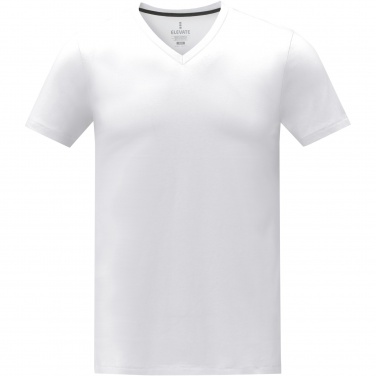 Logotrade promotional gift image of: Somoto short sleeve men's V-neck t-shirt 