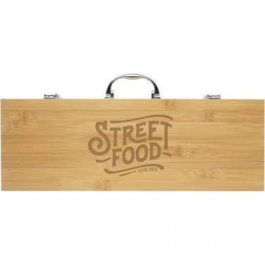 Logo trade business gift photo of: Churras 5-piece BBQ set