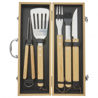 Logo trade promotional gift photo of: Churras 5-piece BBQ set