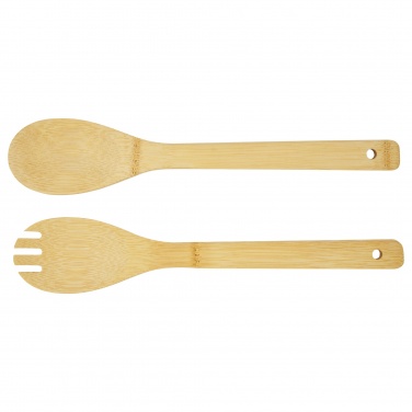 Logotrade business gifts photo of: Argulls bamboo salad bowl and tools