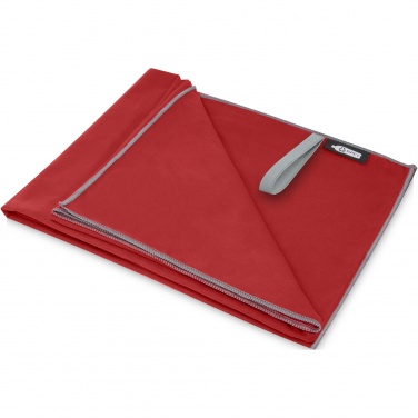 Logotrade promotional gift picture of: Pieter recycled PET ultra lightweight and quick dry towel 130 x 80 cm