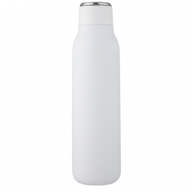 Logo trade promotional gifts image of: Marka 600 ml copper vacuum insulated bottle with metal loop