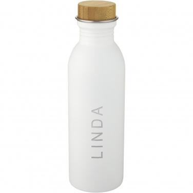 Logotrade business gift image of: Kalix 650 ml stainless steel water bottle