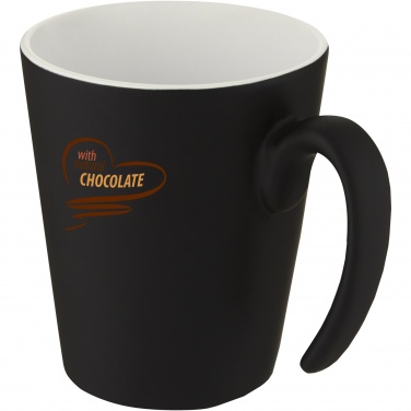 Logo trade promotional products picture of: Oli 360 ml ceramic mug with handle